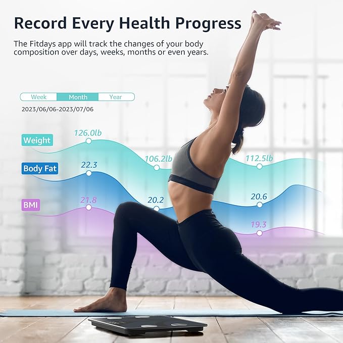 Posture Scale for Body Weight, Digital Bathroom Smart Scale, 13 Body - Image 7