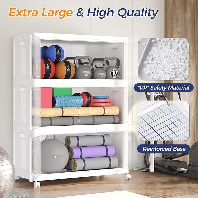 120GAL Large Stackable Storage Bins - Image 7