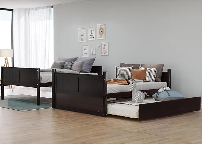 Upgraded Version Best Full Over Full Bunk Bed - Image 3