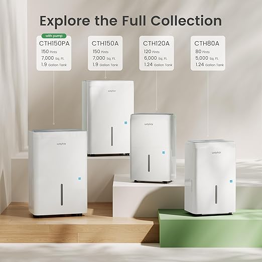 Waykar 150 Pint Energy Star Dehumidifier - Image 9