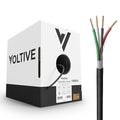 Voltive 14/4 Speaker Wire, in-Wall CL3 & Direct Burial, 250ft by Voltive