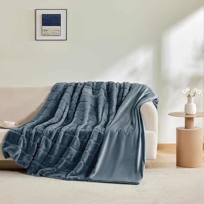 Sophia & William Throw Blanket for Couch Sofa by SophiaWilliam
