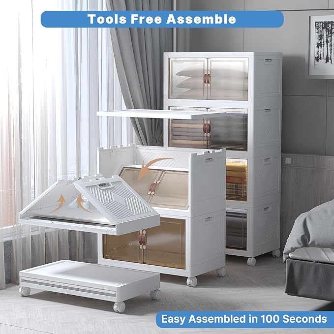 Extra Large Stackable Storage Bins - Image 2