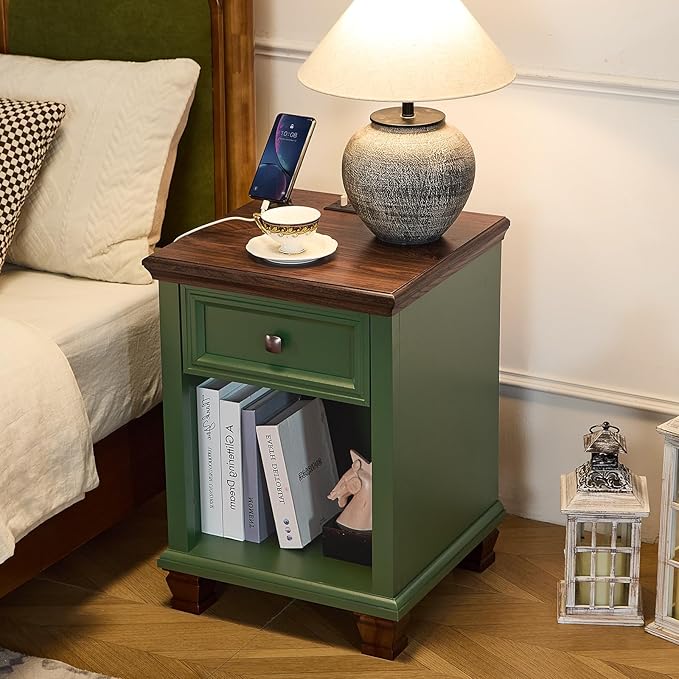 SAVOR LIFE Farmhouse End Tables Living Room - Image 8