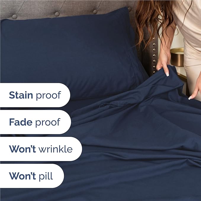 Twin XL Size 3 Piece Sheet Set - Image 5