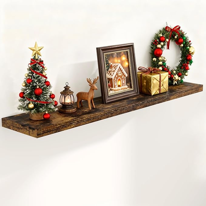Fun Memories 55 Inch Floating Shelves by FunMemories