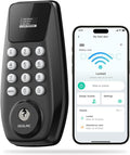 DESLOC C100 Plus Built-in WiFi Smart Lock, Keyless Entry Door Lock by DESLOC