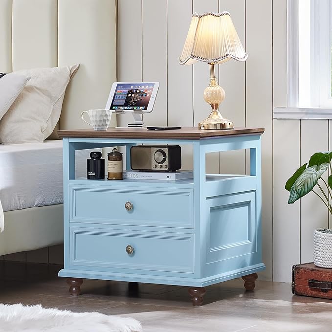 24" Wide Farmhouse Nightstand - Image 6
