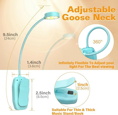 2 Packs Rechargeable Book Reading Light - Image 2