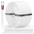 NAOVEO 10 Gauge Wire 2 Conductor Electrical Wire, 10 AWG Stranded PVC Tinned by NAOEVO