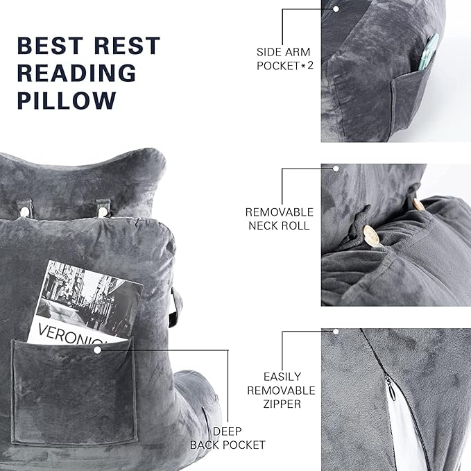 SLIGUY Reading Pillow-Bed Rest Pillow - Image 5