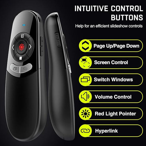 2 in 1 USB Type C Presentation Clicker - Image 2