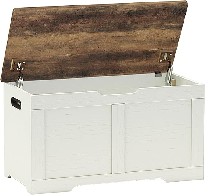 Timberer 31.5" Storage Chest, Wooden Storage Bench, Lift Top Toy Chest by Timberer