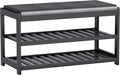 Shoe Bench Entryway, 100% Solid Solid Wood Shoe Rack Bench by Unknown
