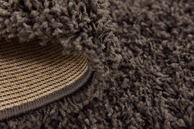 Unique Loom Solid Shag Collection Area Rug - Image 15
