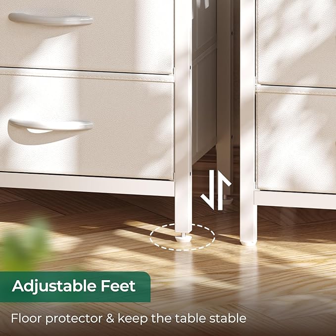 Huuger Nightstands Set of 2, End Tables - Image 9