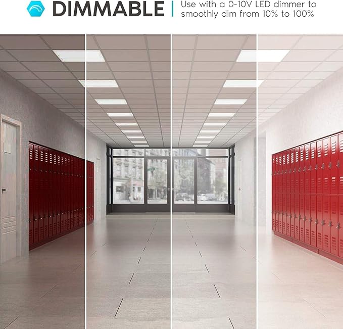 2x4 FT LED Light Flat Panel, 5 CCT 3K | 3.5k | 4K | 5K | 6.5K, Dimmable - Image 6