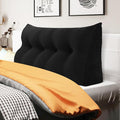 WOWMAX 100% Cotton Corduroy Headboard Pillow – Full Size Back Support Reading by WOWMAX