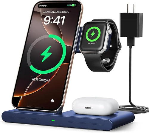 2026 Wireless Charger for Apple and Android Charging Station, 3 in 1 Fast Max by RYND