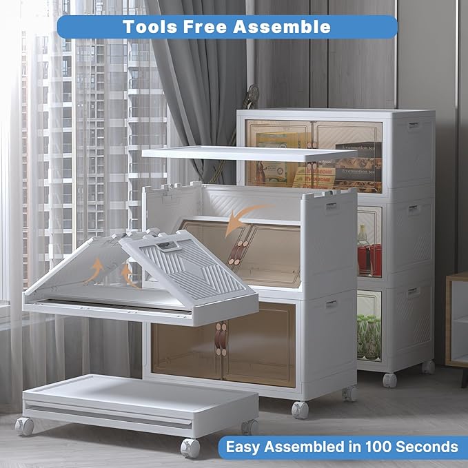 Extra Large Stackable Storage Bins - Image 2