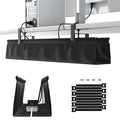 No Drill Under Desk Cable Management Tray by PUTILSENMOUNT