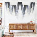 IOWER Large Macrame Wall Hanging Decor Dip-Dyed Macrame Wall Decor Wall Art by IOWRE