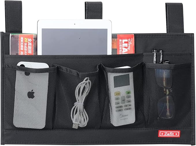 Hanging Bedside Caddy, Bedside Storage Organizer - Image 2