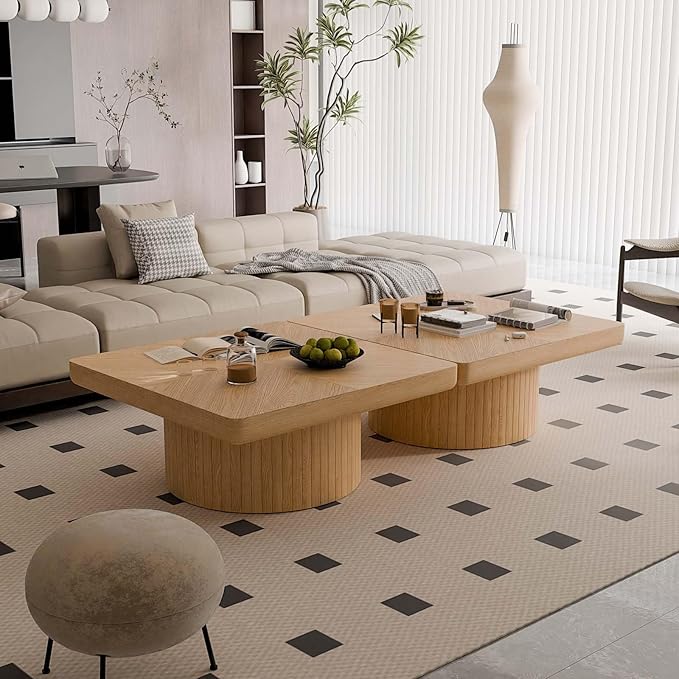 Modern Square Coffee Table - Image 6