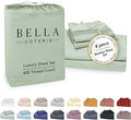 Bella Coterie Luxury Bamboo Viscose Cal King Size Sheet Set | 100% Organically by BC