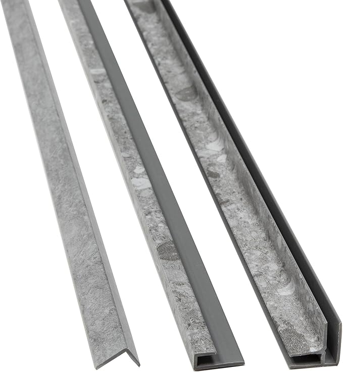 Palisade 78in x 60in x 30in Waterproof Vinyl Shower Surround Kit - Image 8
