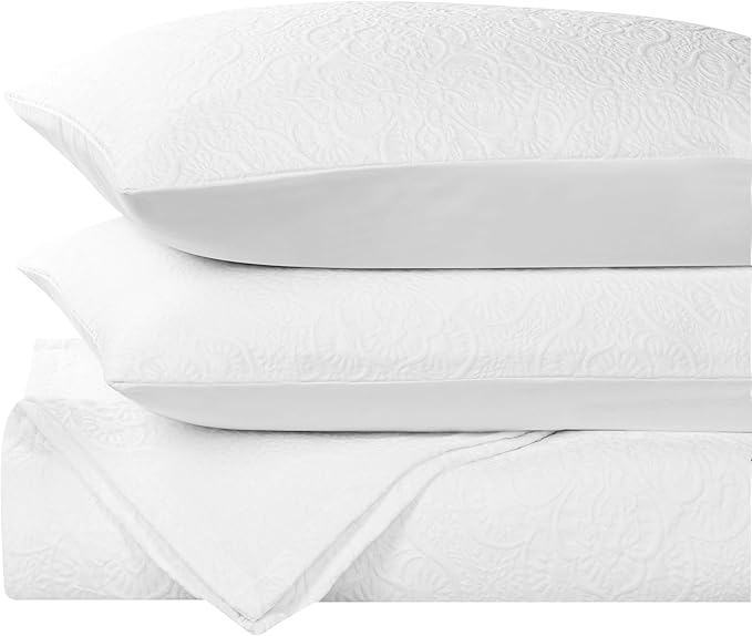 Superior 3 Piece Bedspread Set, Home Bed Decor, Decorative Bed Spread, 2 Pillow - Image 2