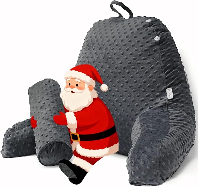 Reading Pillow for Sitting in Bed, Extra Large Backrest Support Cushion - Image 8