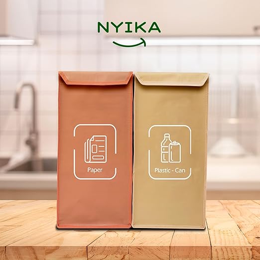 NYIKA - Recycling Organizer - Reusable Recycling Bags - Recycling Sorter - - Image 6
