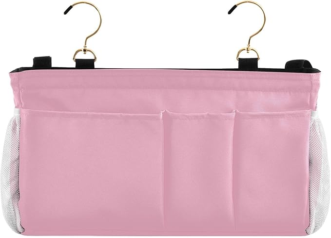 KOPIRIT Rose Red Bedside Caddy Storage Bag Bedside Organizer - Image 2