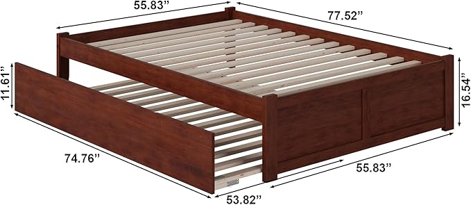 AFI Concord Full Size Platform Bed - Image 2