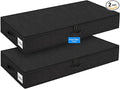 punemi Under Bed Storage Containers, 4.5 Inches Tall Low Profile Underbed by Punemi