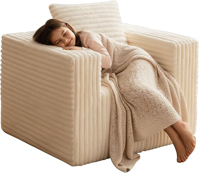 Single Cloud Sofa, Giant Bean Bag Chair by sonovafurn