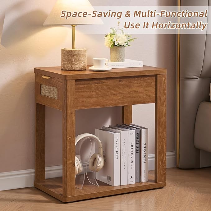 LEYAOYAO Narrow Side Table Set 2 - Image 7