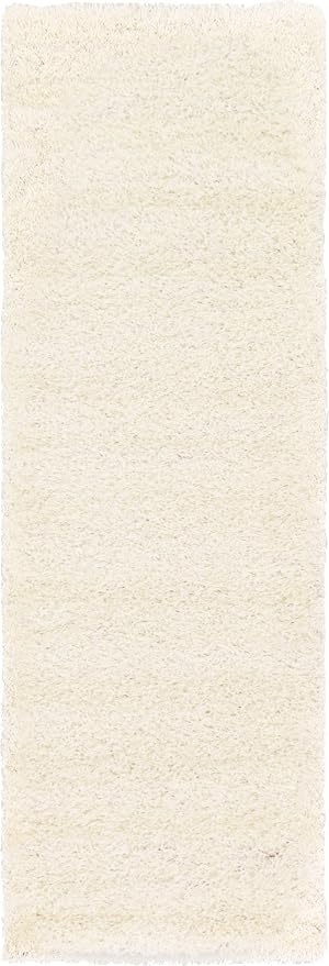Unique Loom Solid Shag Collection Area Rug - Image 2