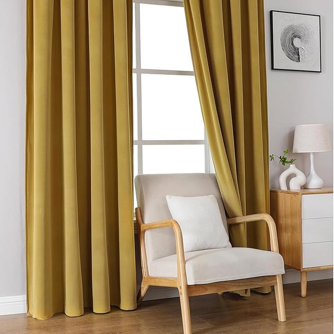 Joydeco Customized Curtains, Super Soft Velvet Curtains - Image 6