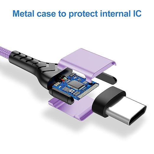 Durcord USB C to USB C Cable, Type C to Type C Charger Braided USB Cable - Image 4