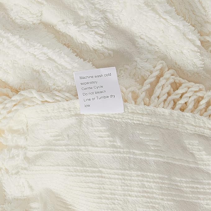 Beatrice Home Fashions Medallion Chenille Bedspread - Image 5