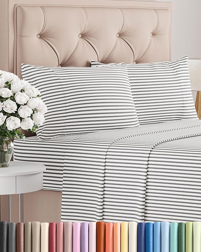 Cal King Size 4 Piece Sheet Set by CGKUnlimited