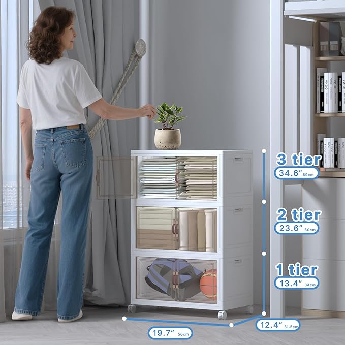 Extra Large Stackable Storage Bins - Image 2