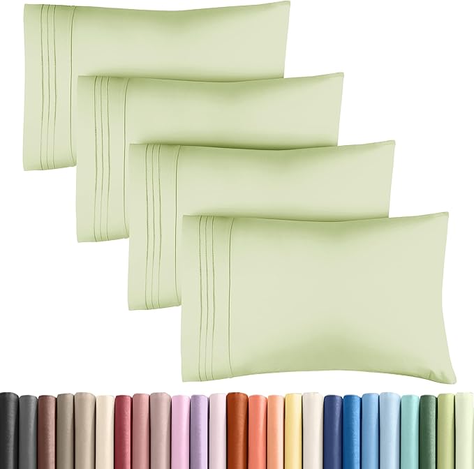 King Pillow Cases Set of 4 by CGKUnlimited