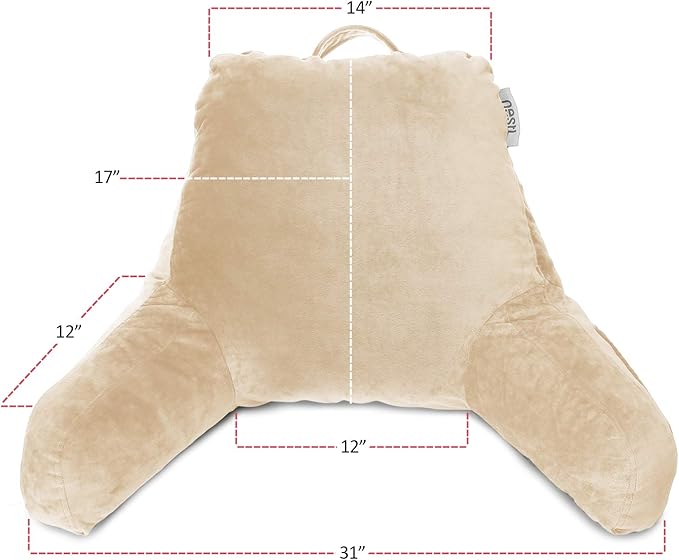 Nestl Reading Pillow with Shredded Memory Foam, Designed - Image 6