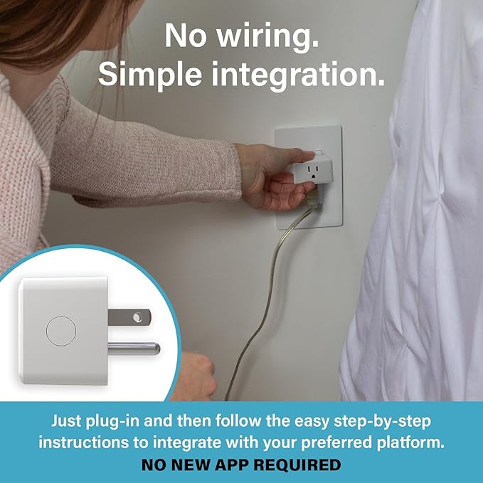 Legrand Radiant® Wi-Fi Matter Smart Plug Matter Hub Required 15A, Easy Setup - Image 4