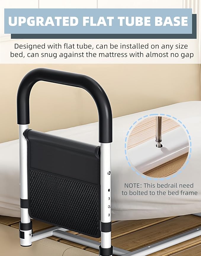 Bed Rails for Elderly Adults Safety, Medical Bed Assist Rail for Seniors - Image 5