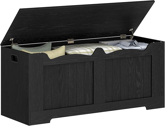 Hzuaneri 43.3" Storage Chest, Extra Large Storage Bench Trunk - Image 9