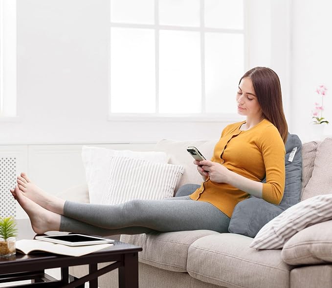 Nestl Reading Pillow with Shredded Memory Foam, Designed - Image 7